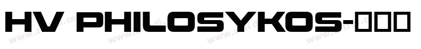 HV Philosykos字体转换